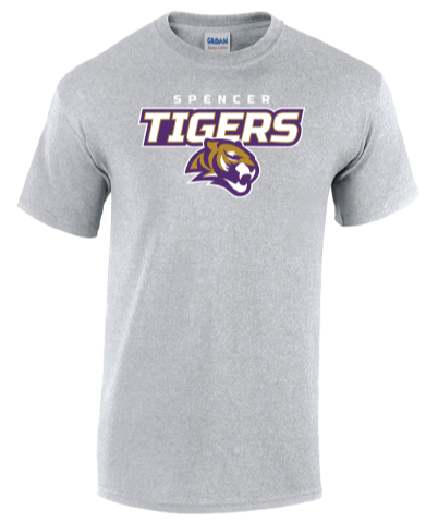 Adult Cotton Short Sleeve T-Shirt | Tigers Spirit