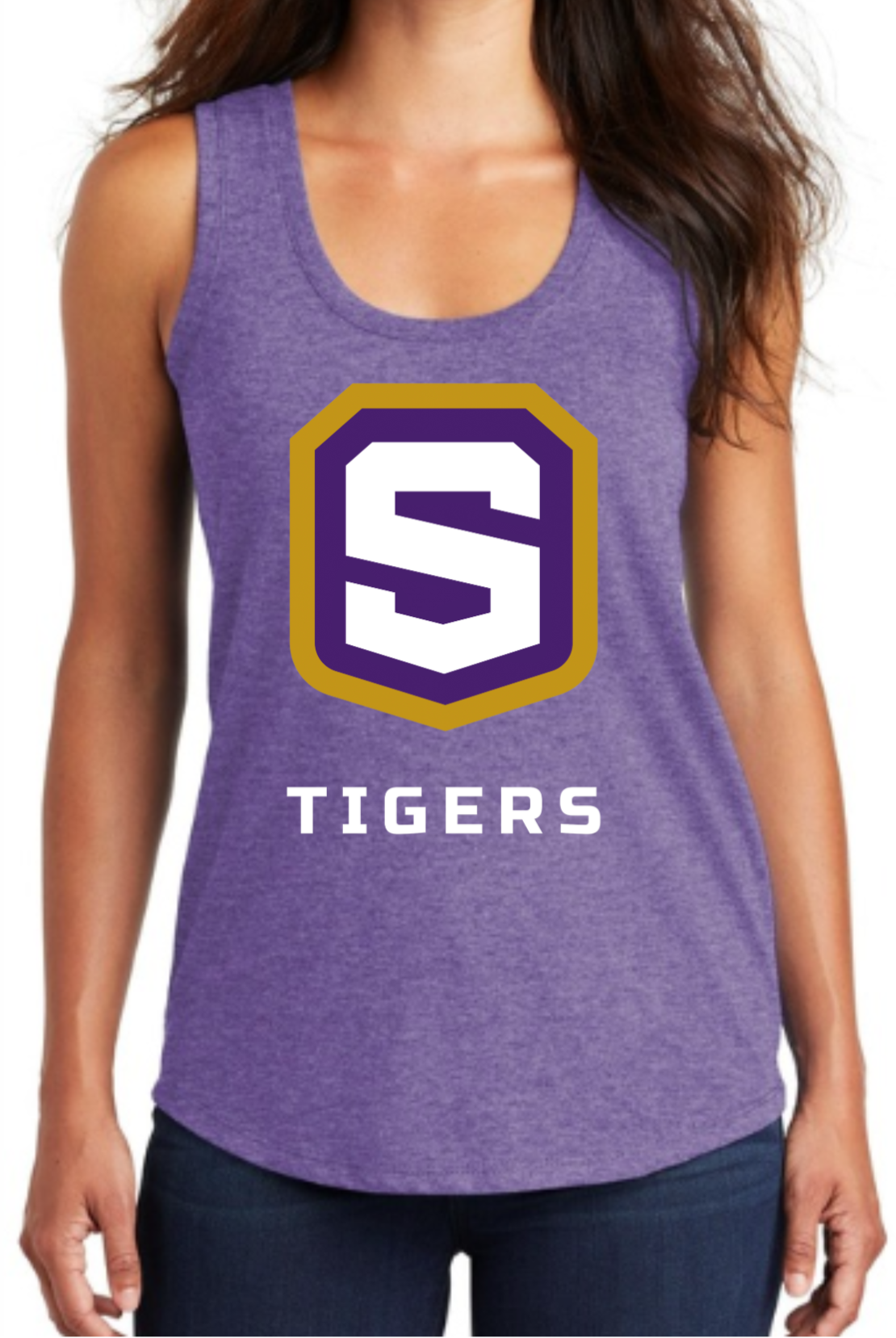 Women&#39;s Triblend Racerback Tank