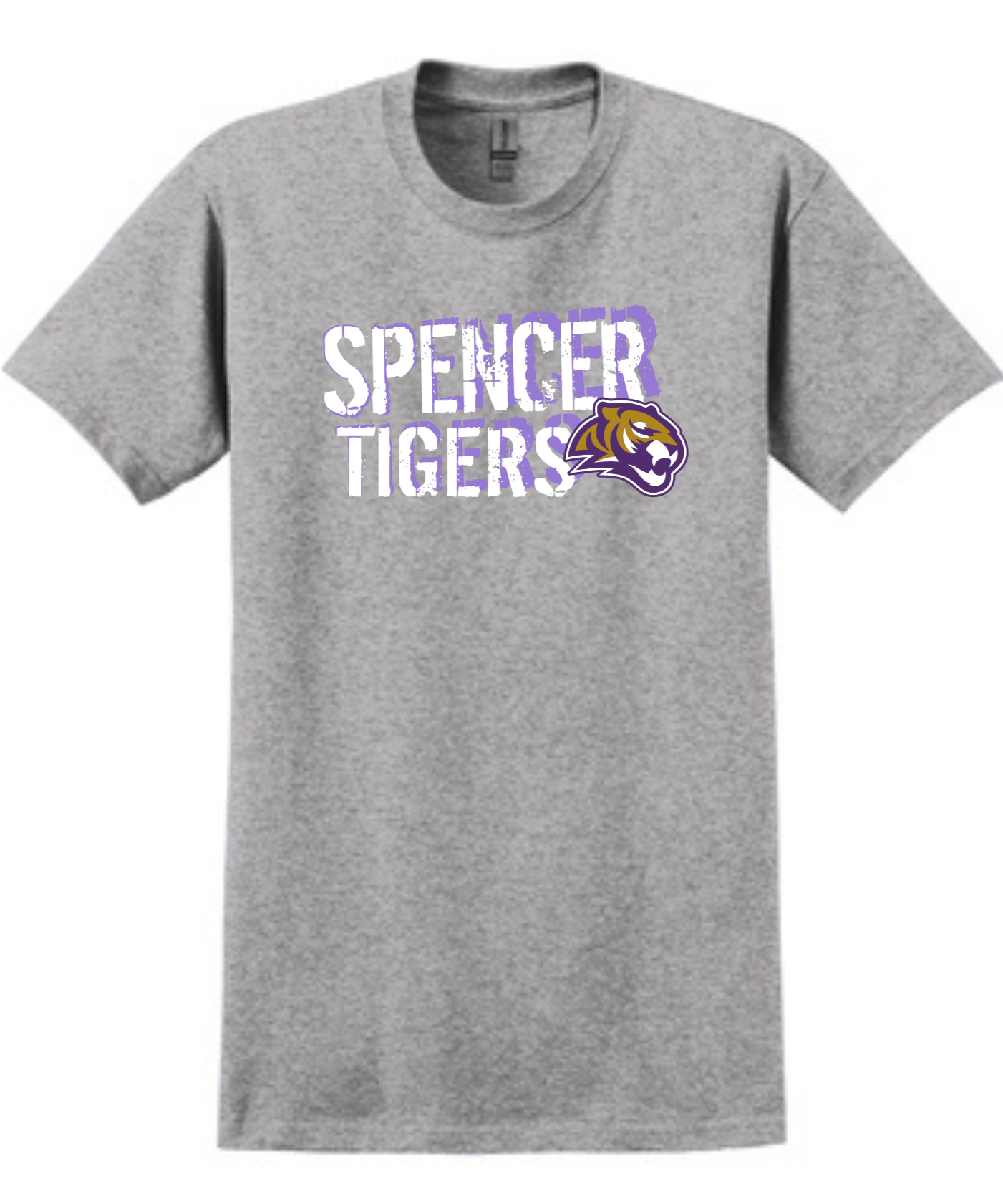Spencer Tigers Stencil - Tigerhead - NEW DTG