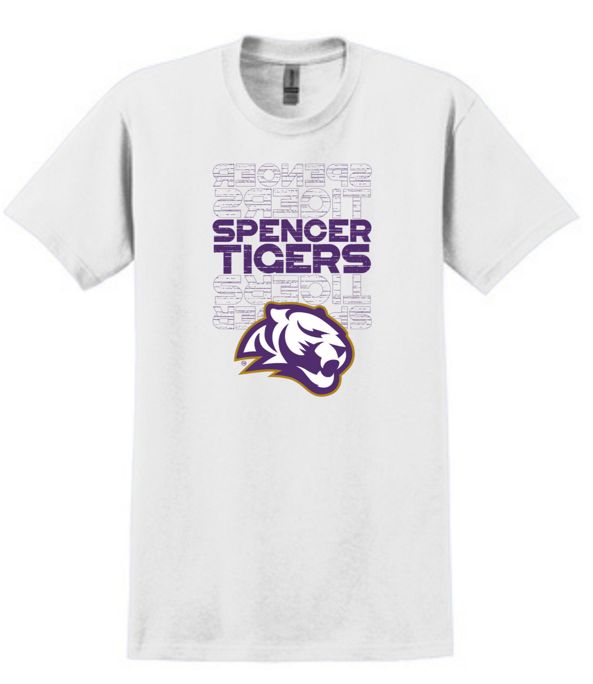 Spencer Tigers-Tigerhead- NEW DTG