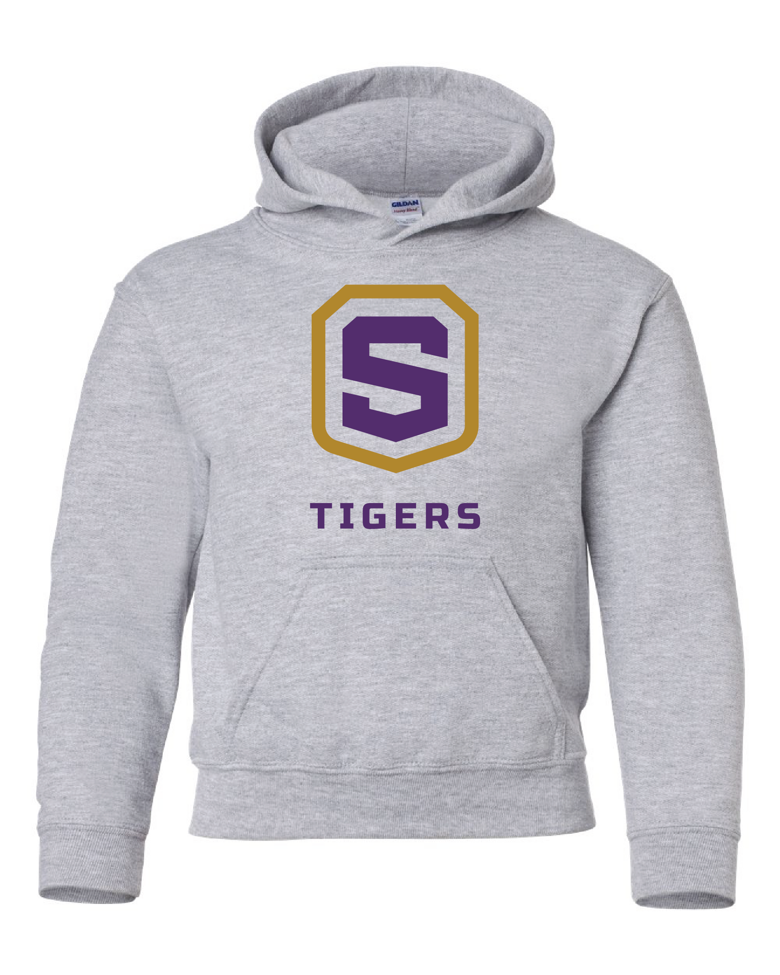 Youth Heavy Blend Hooded Sweatshirt | Tigers Shield