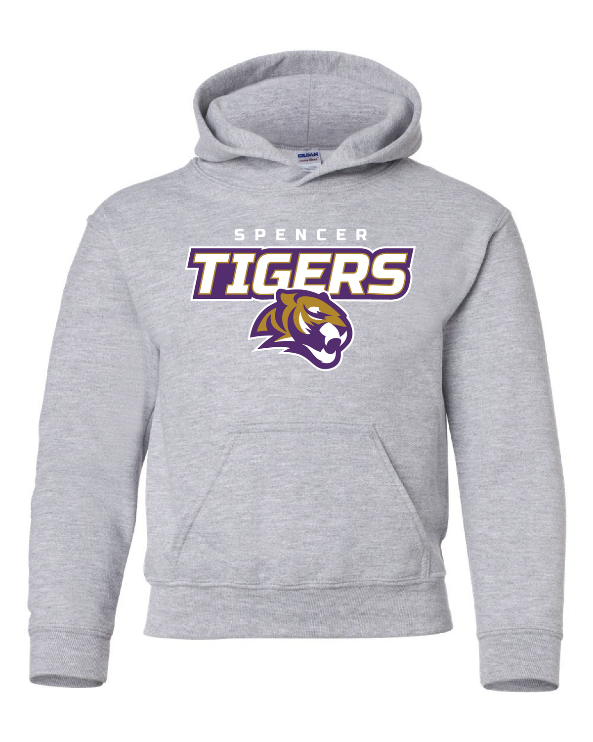 Youth Heavy Blend Hooded Sweatshirt | Tigers Spirit