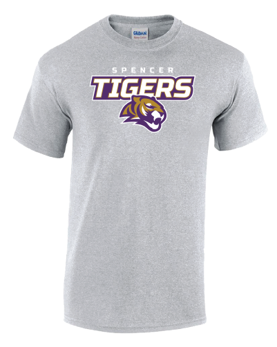 Adult Cotton Short Sleeve T-Shirt | Tigers Spirit