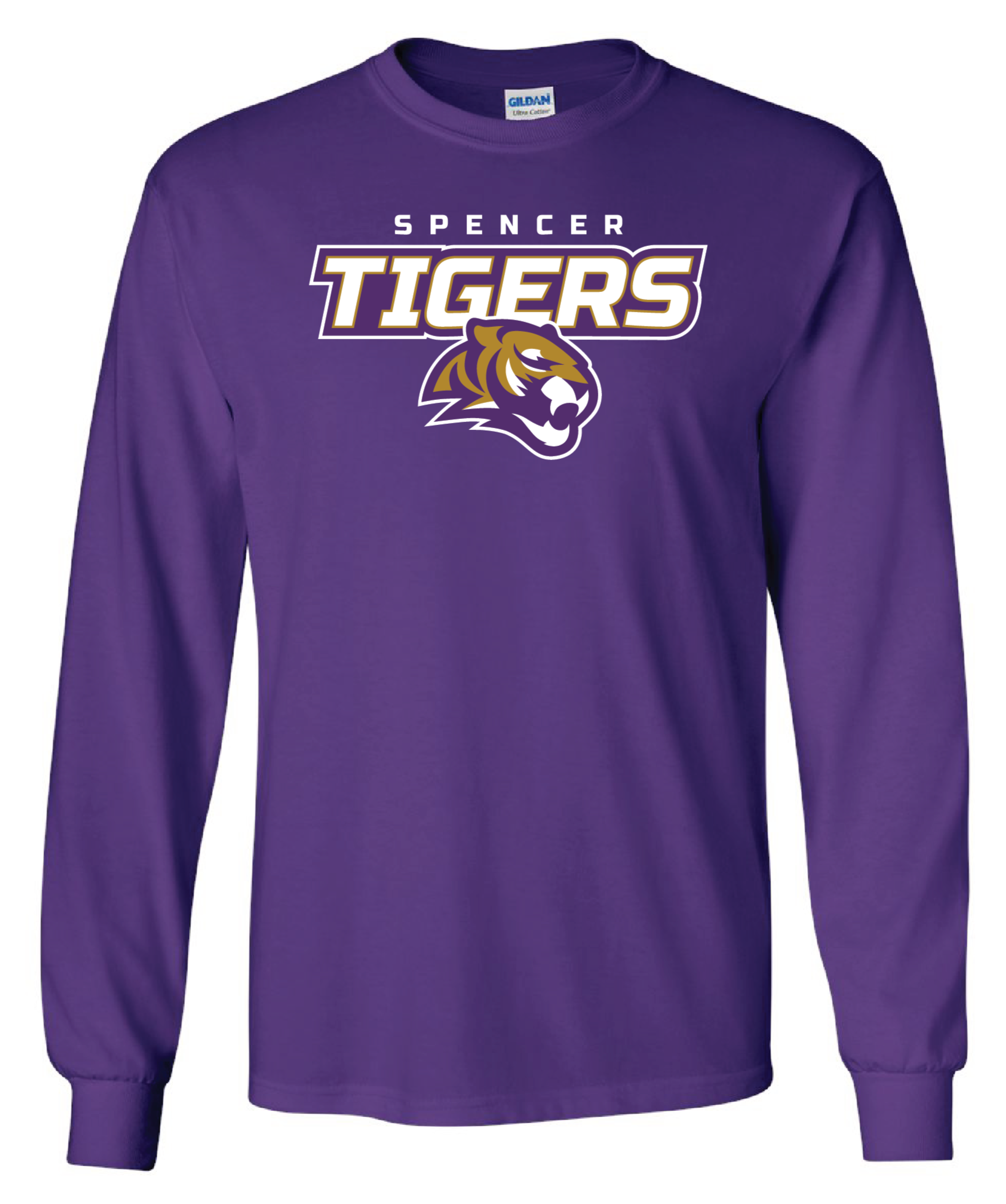 Adult Long Sleeve Cotton Shirt | Tigers Spirit