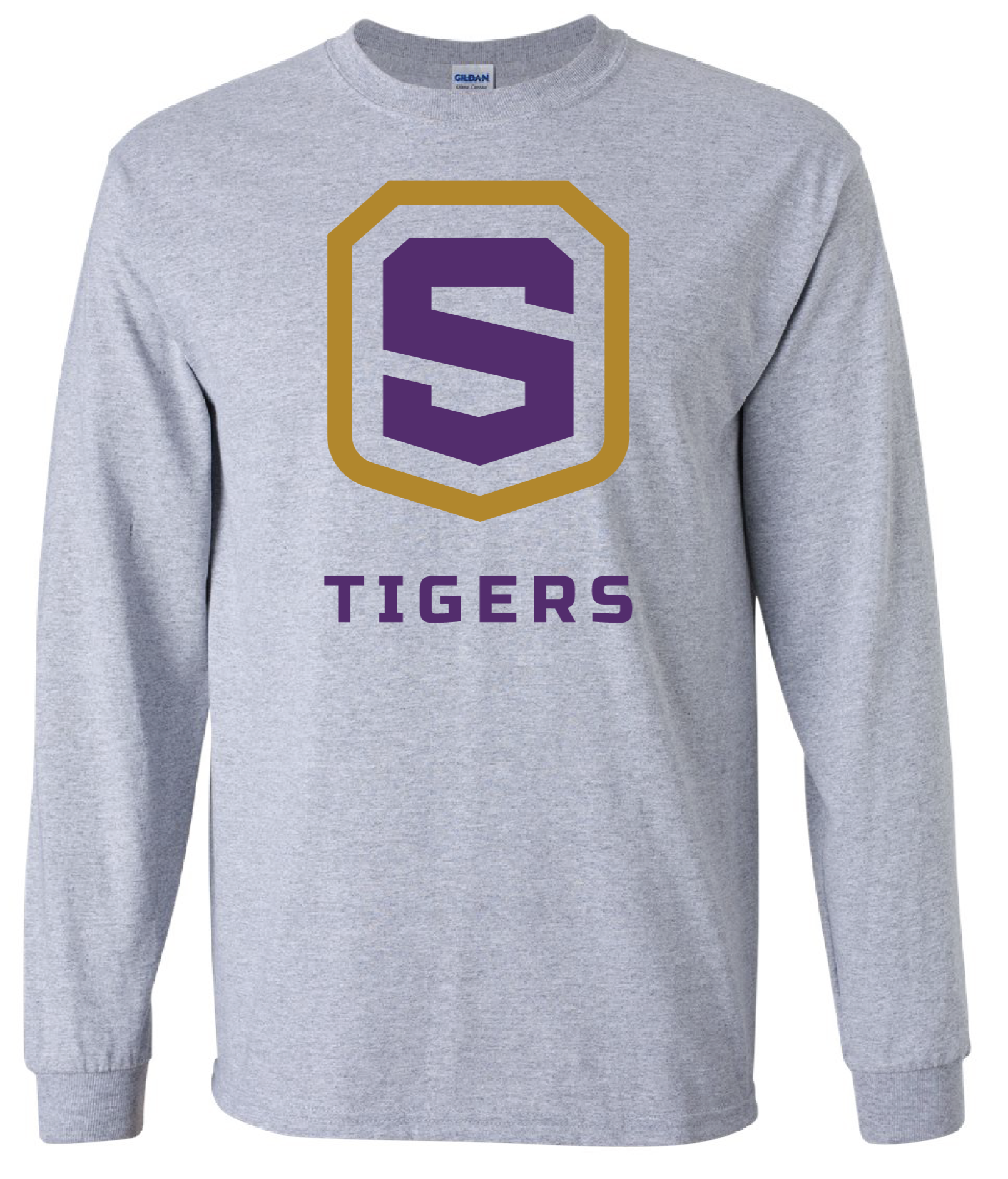 Adult Long Sleeve Cotton Shirt | Tigers Shield