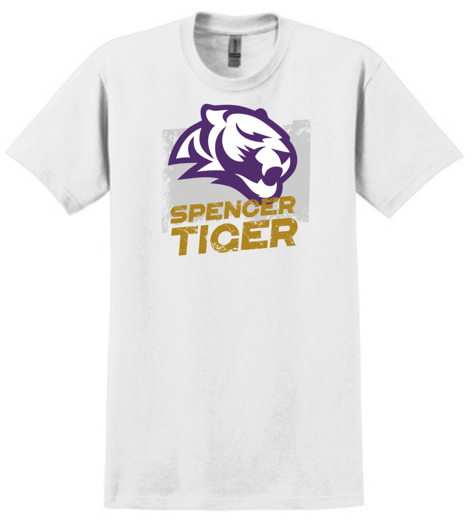 Distressed Tiger - Spencer Tigers - NEW DTG