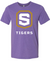 Adult Cotton Jersey T-Shirt | Tigers Shield