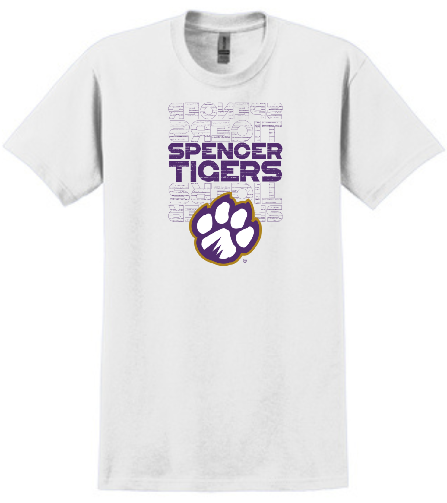 Spencer Tigers-Paw- NEW DTG