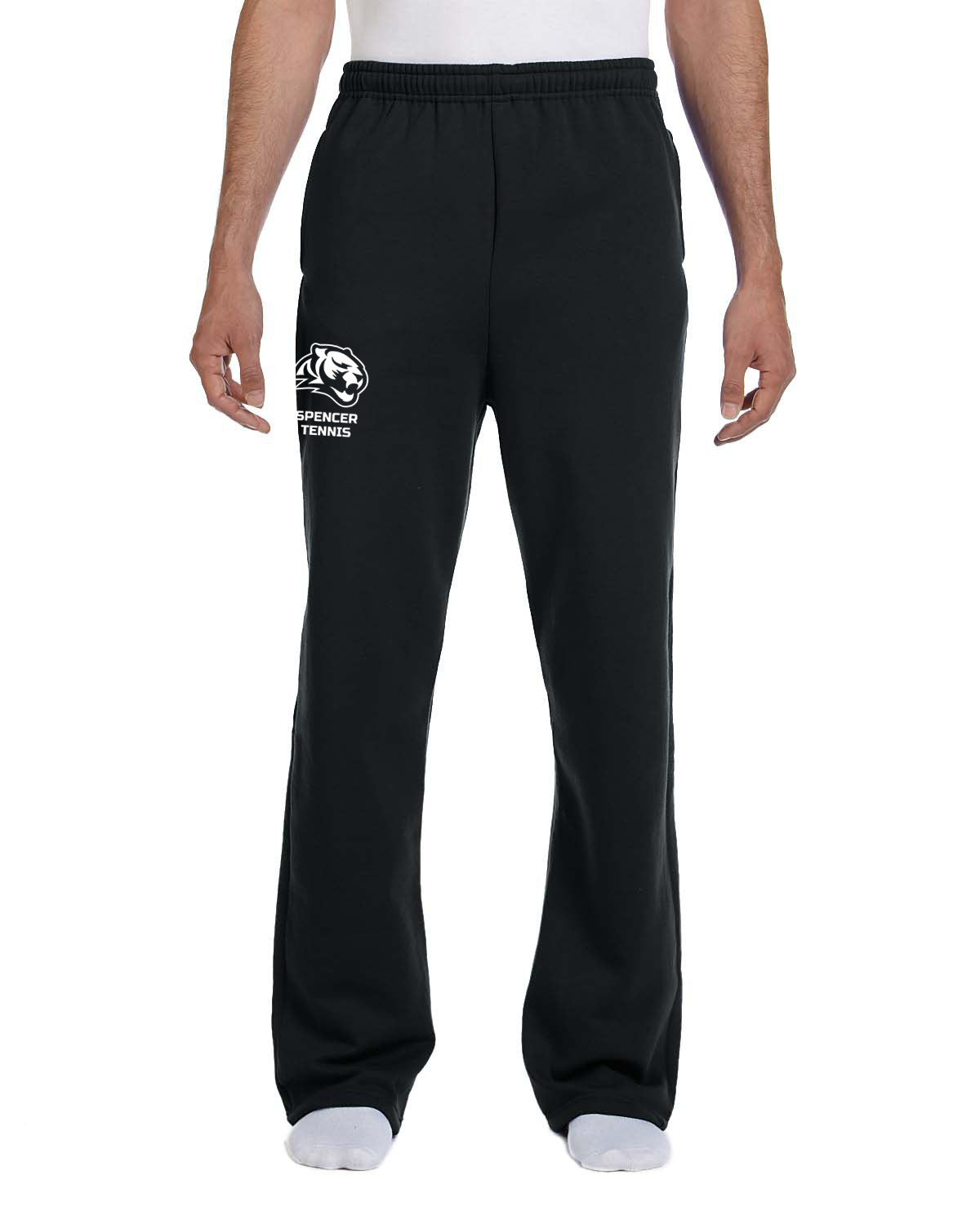 CLEARANCE | Adult Open Bottom Sweatpants with Pockets