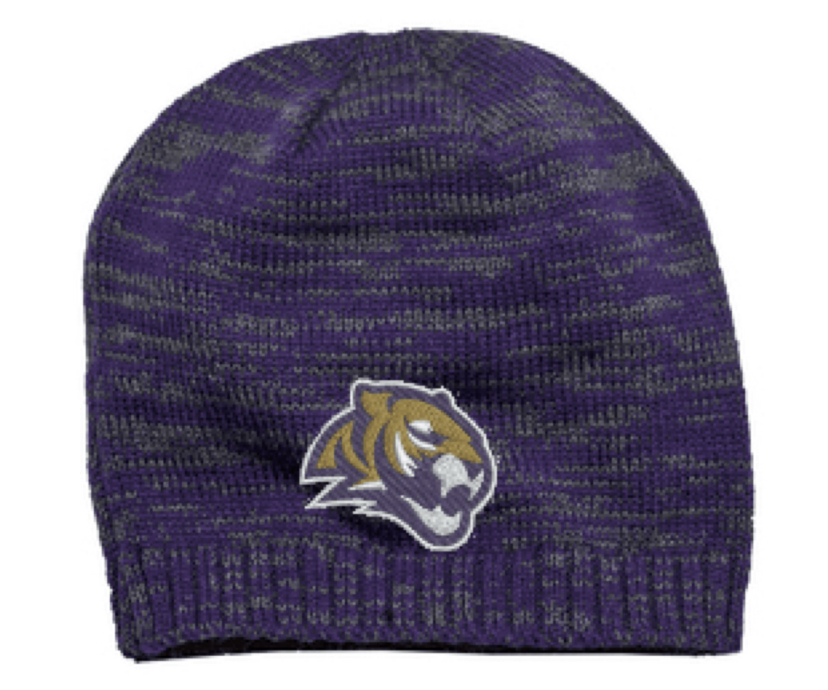 CLEARANCE | District Spaced-Dyed Beanie with Tiger Head Embroidery