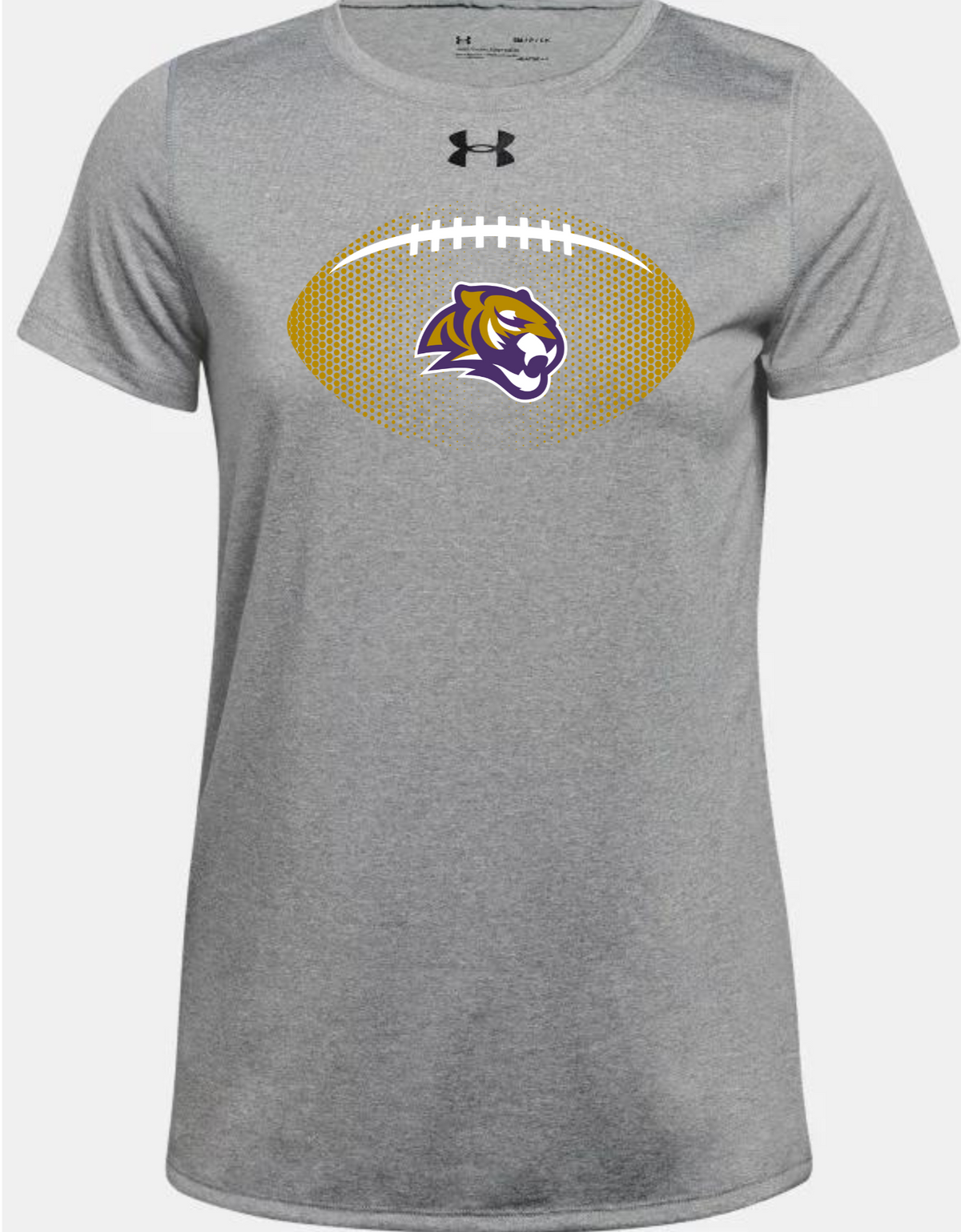 CLEARANCE | Women&#39;s Under Armour Short Sleeve Locker T | Tigers Spirit - Women&#39;s Large