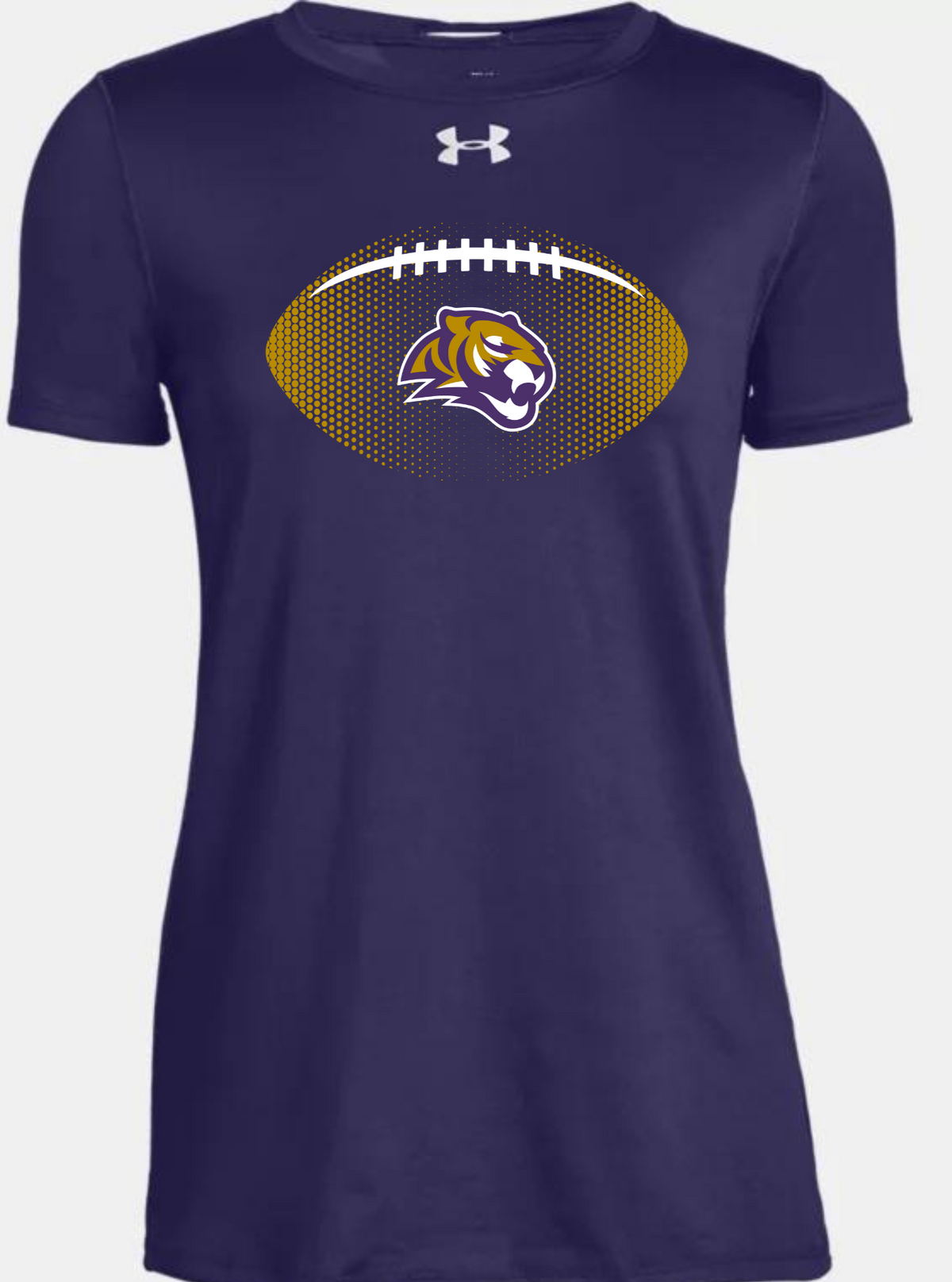 CLEARANCE | Women&#39;s Under Armour Short Sleeve Locker T | Tigers Spirit - Women&#39;s Large
