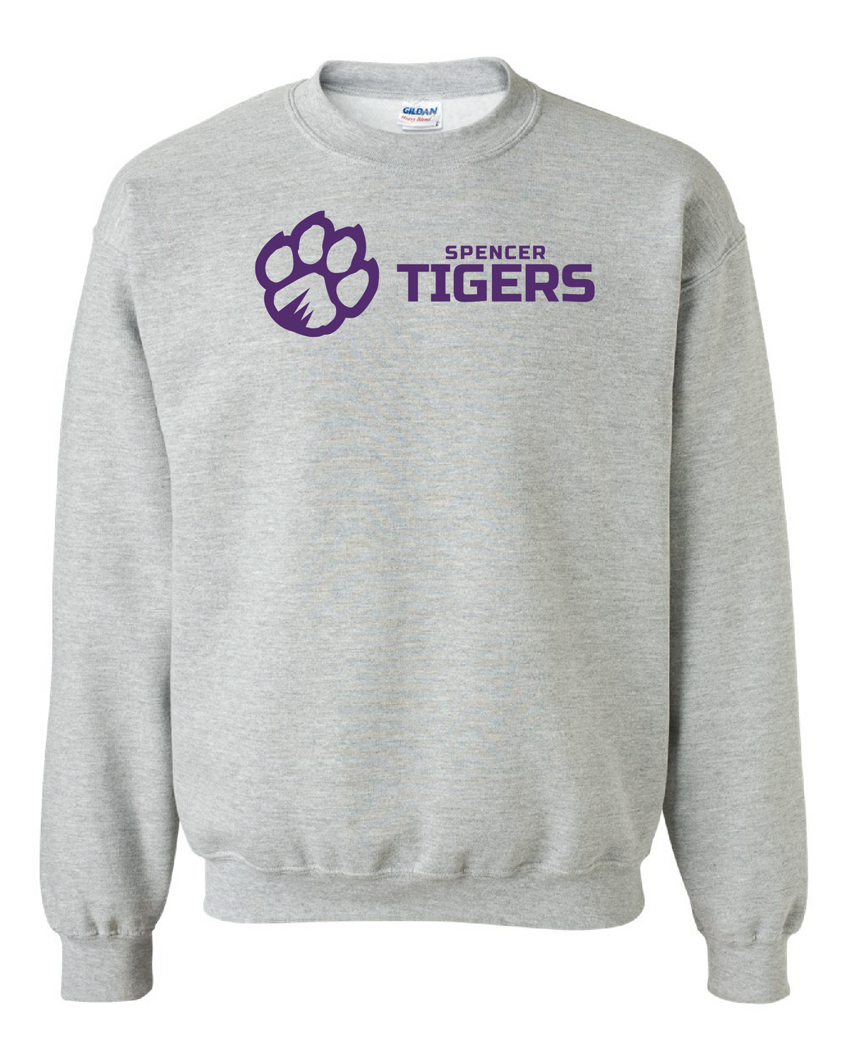 Adult Heavy Blend Crewneck | Horizontal Paw