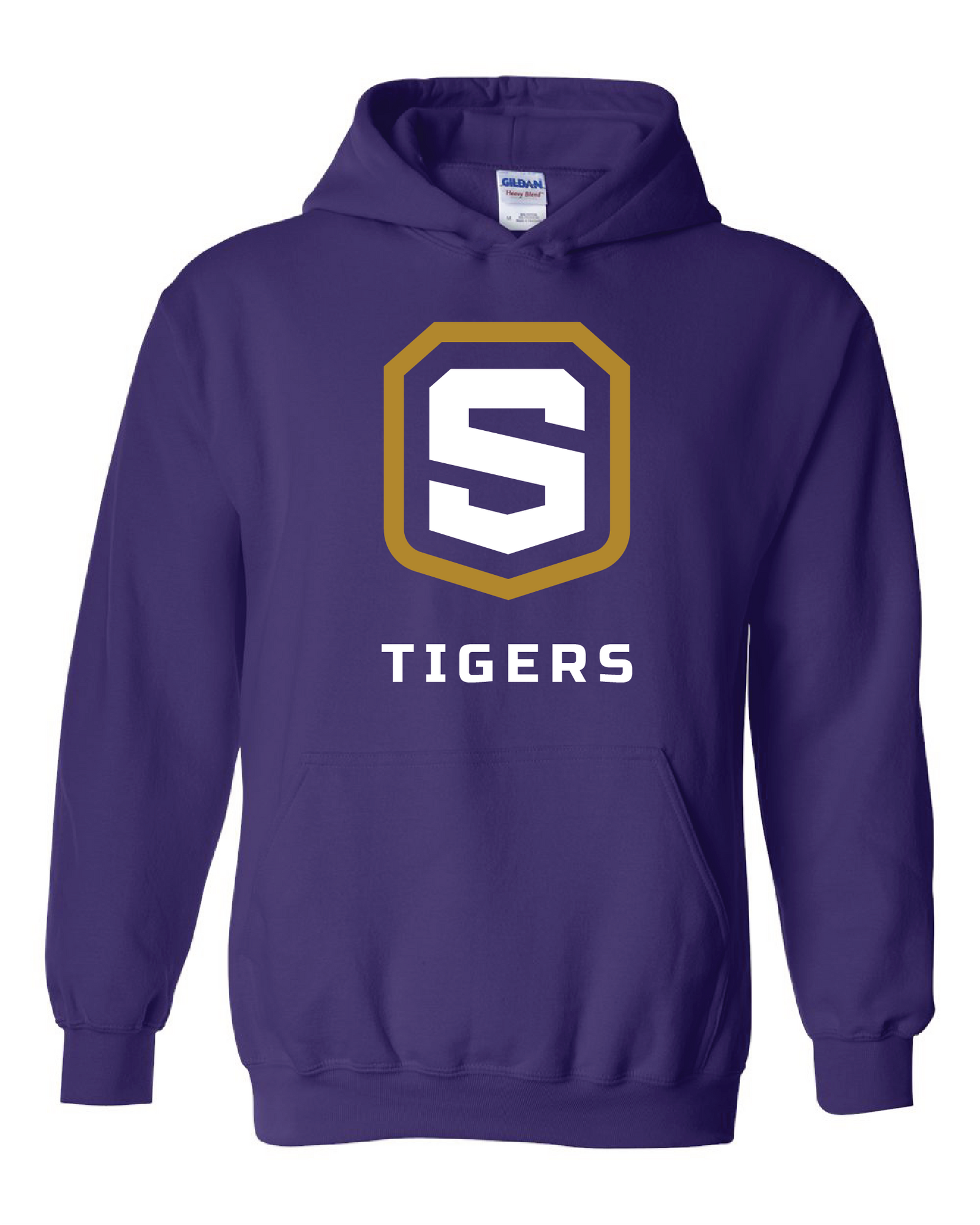 Adult Heavy Blend Hooded Sweatshirt | Tigers Shield