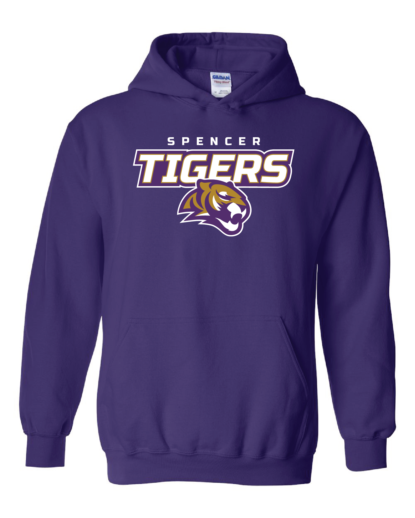 Adult Heavy Blend Hooded Sweatshirt | Tigers Spirit