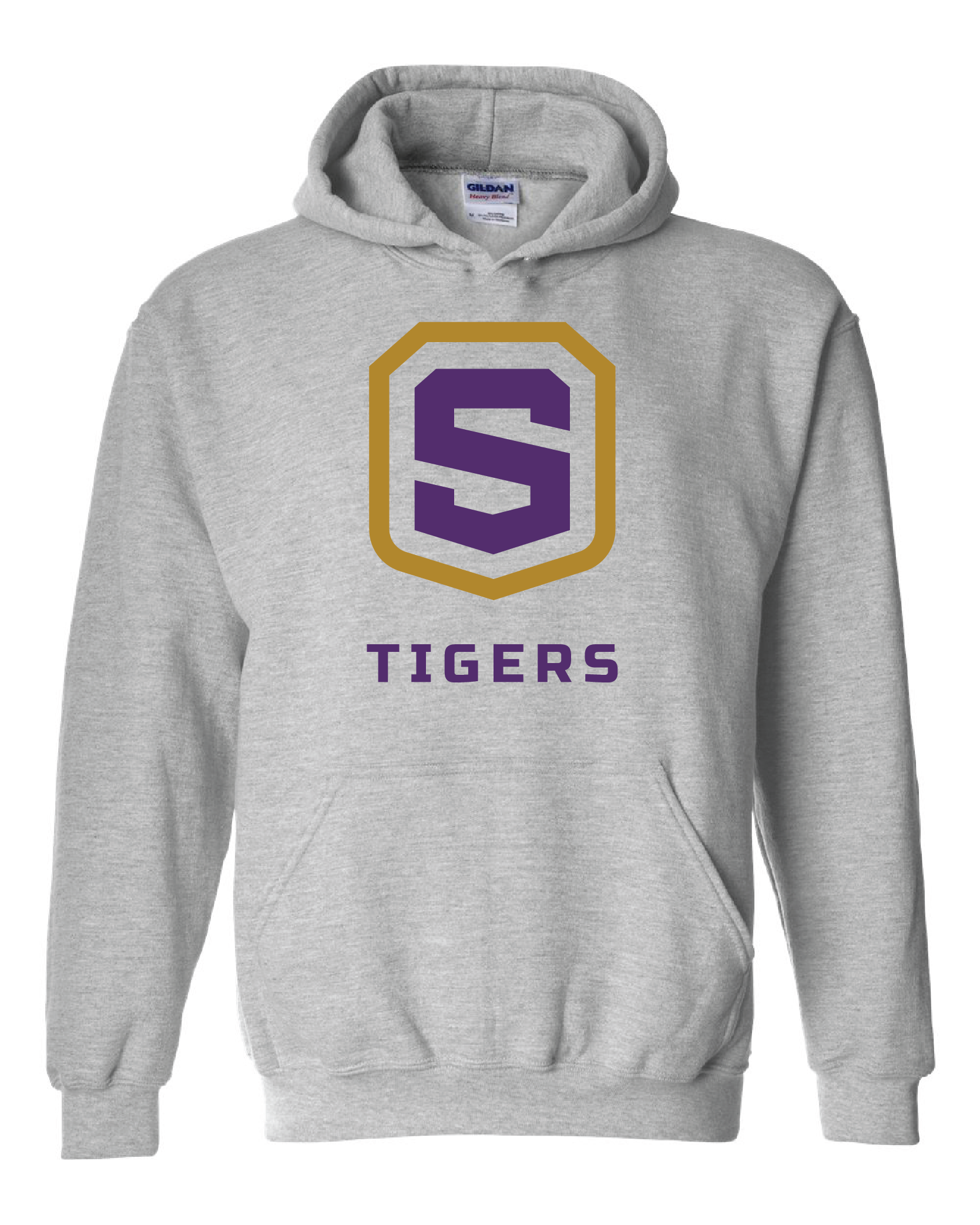 Adult Heavy Blend Hooded Sweatshirt | Tigers Shield