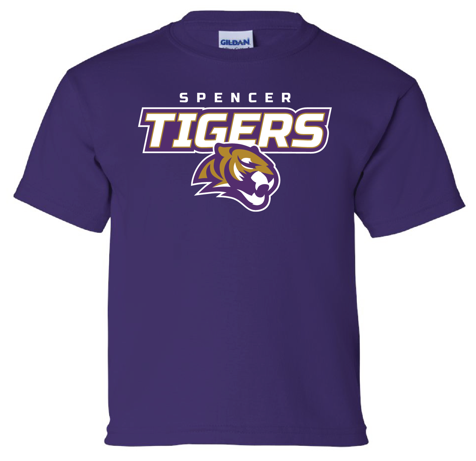 Youth Cotton Short Sleeve T-Shirt | Tigers Spirit