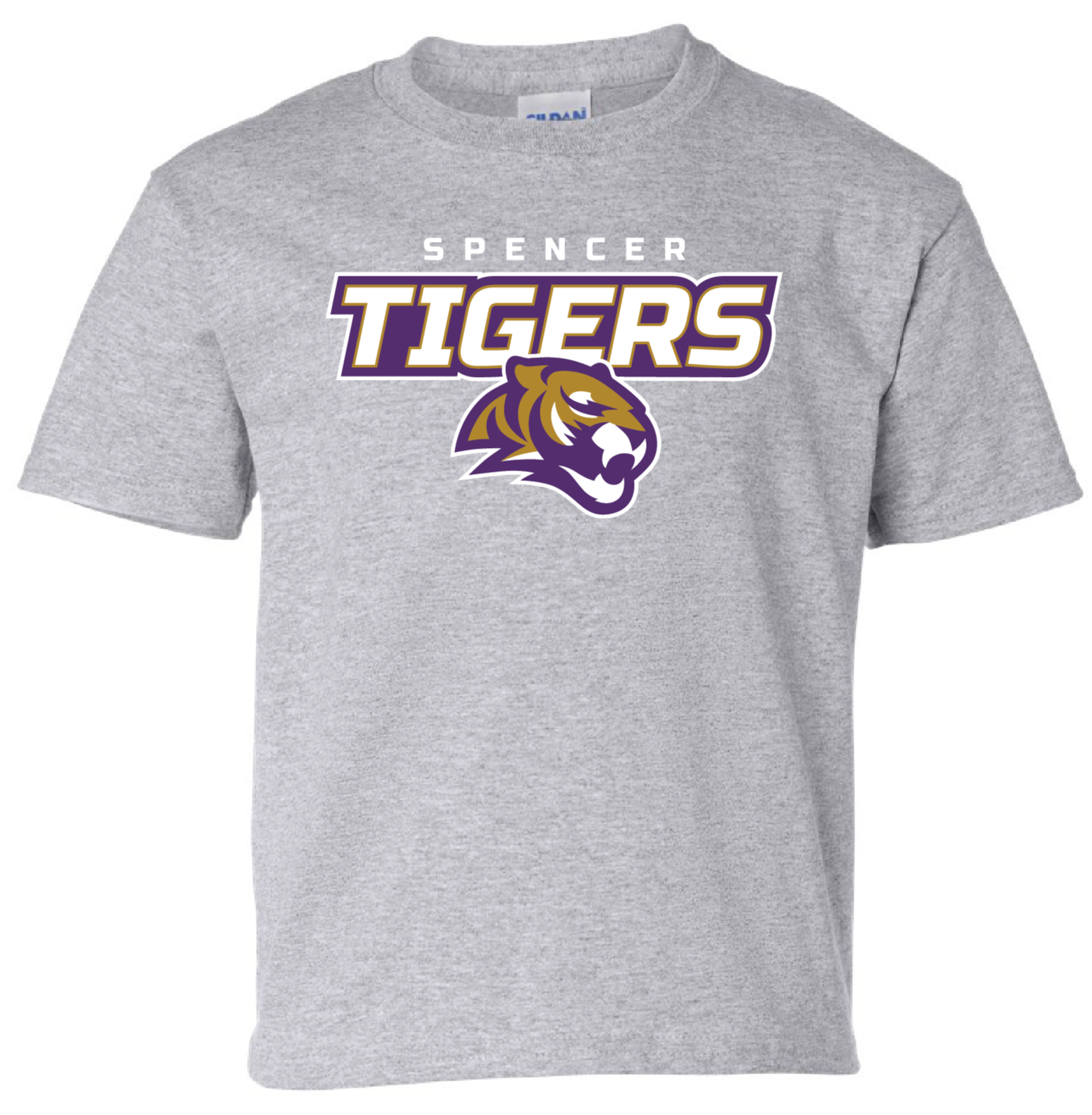 Youth Cotton Short Sleeve T-Shirt | Tigers Spirit