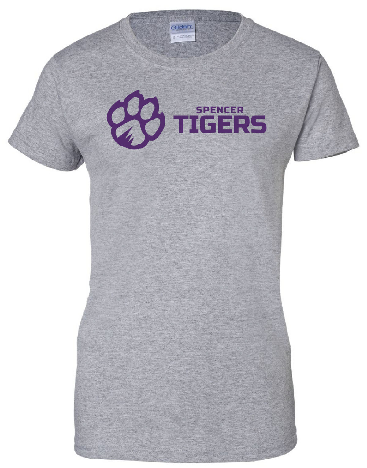 Women&#39;s Cotton Short Sleeve T-Shirt | Horizontal Paw