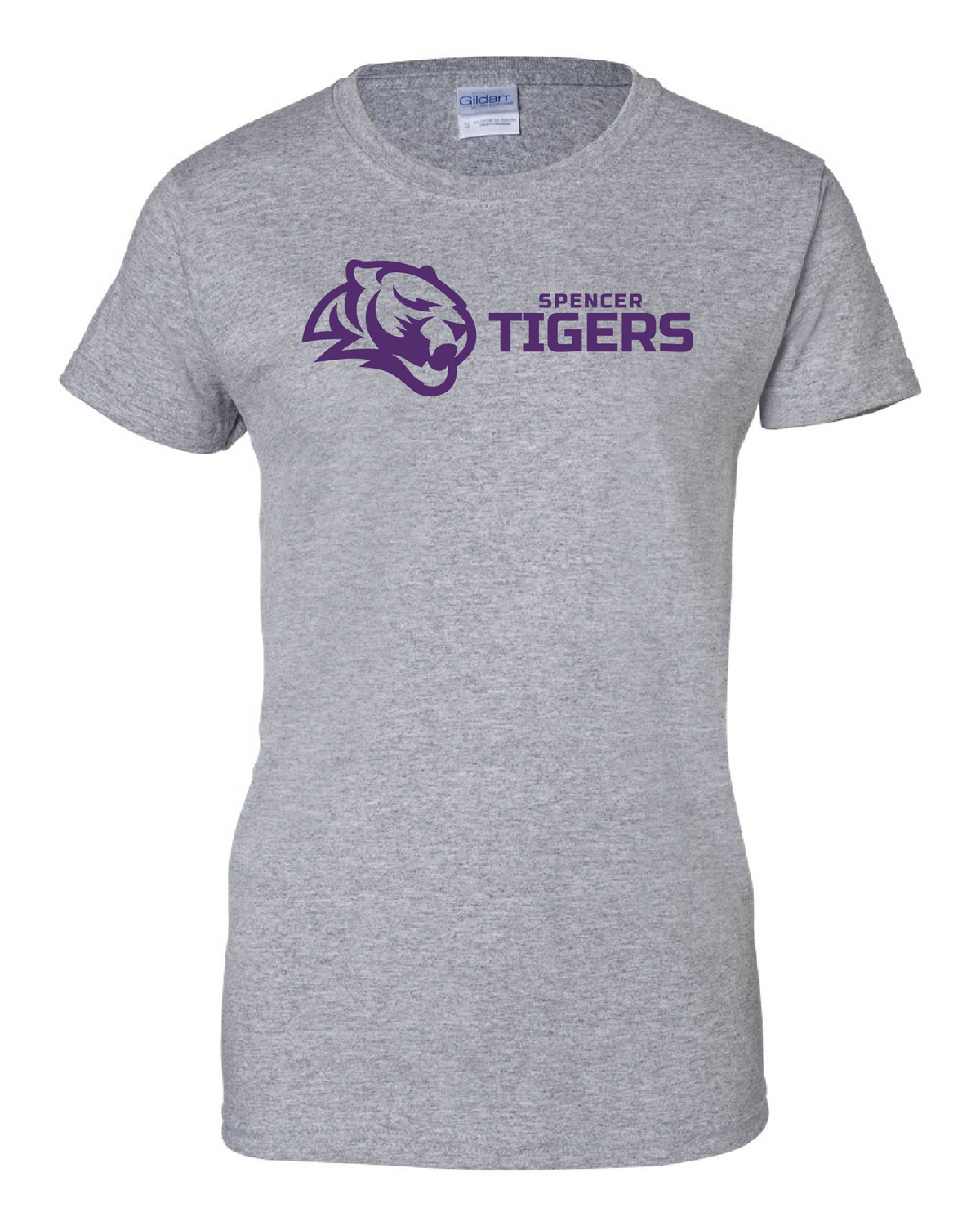 Women&#39;s Cotton Short Sleeve T-Shirt | Horizontal Tiger