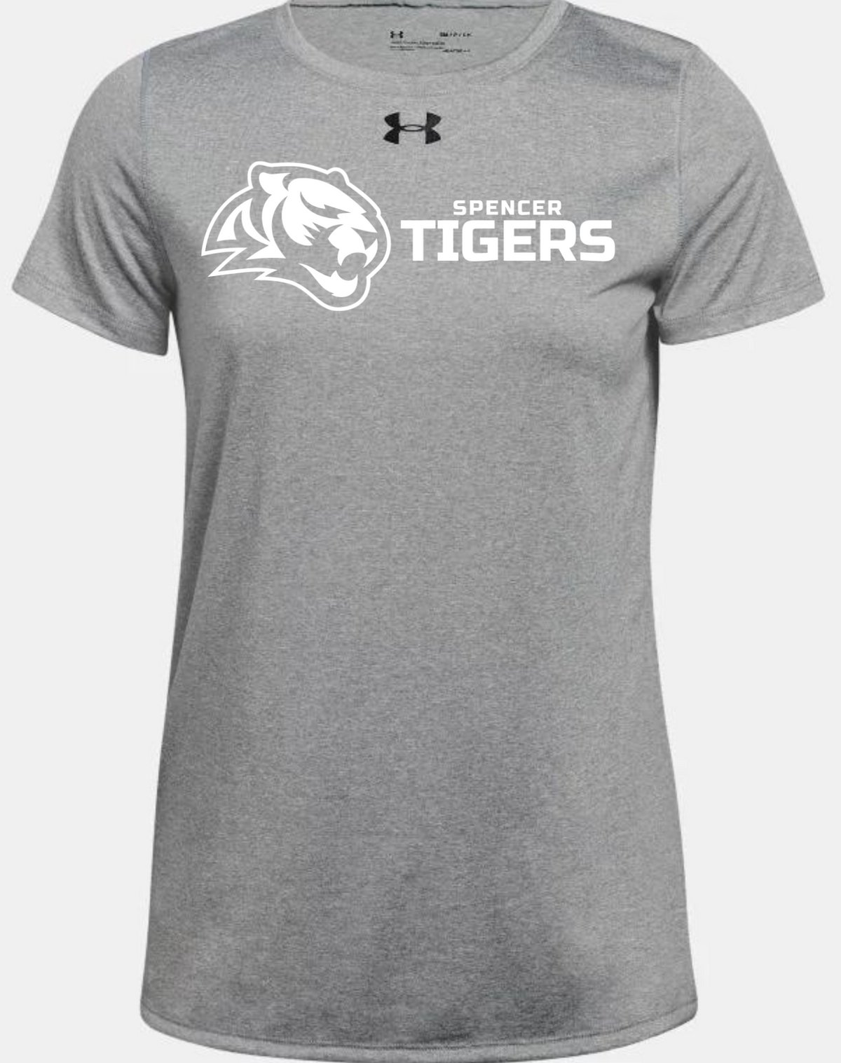 CLEARANCE | Women&#39;s Under Armour Short Sleeve Locker T | Tigers Spirit - Women&#39;s Large