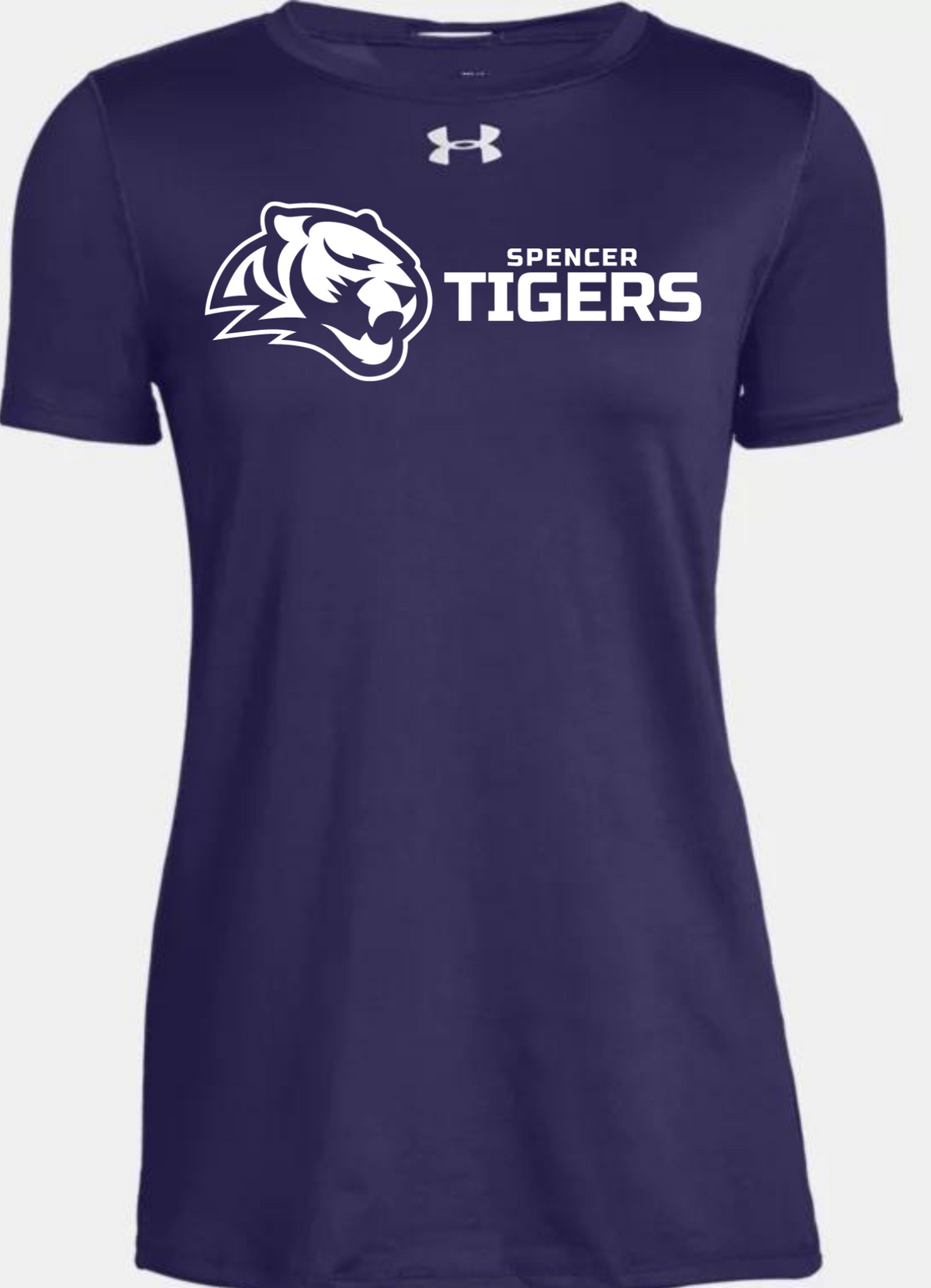 CLEARANCE | Women&#39;s Under Armour Short Sleeve Locker T | Tigers Spirit - Women&#39;s Large