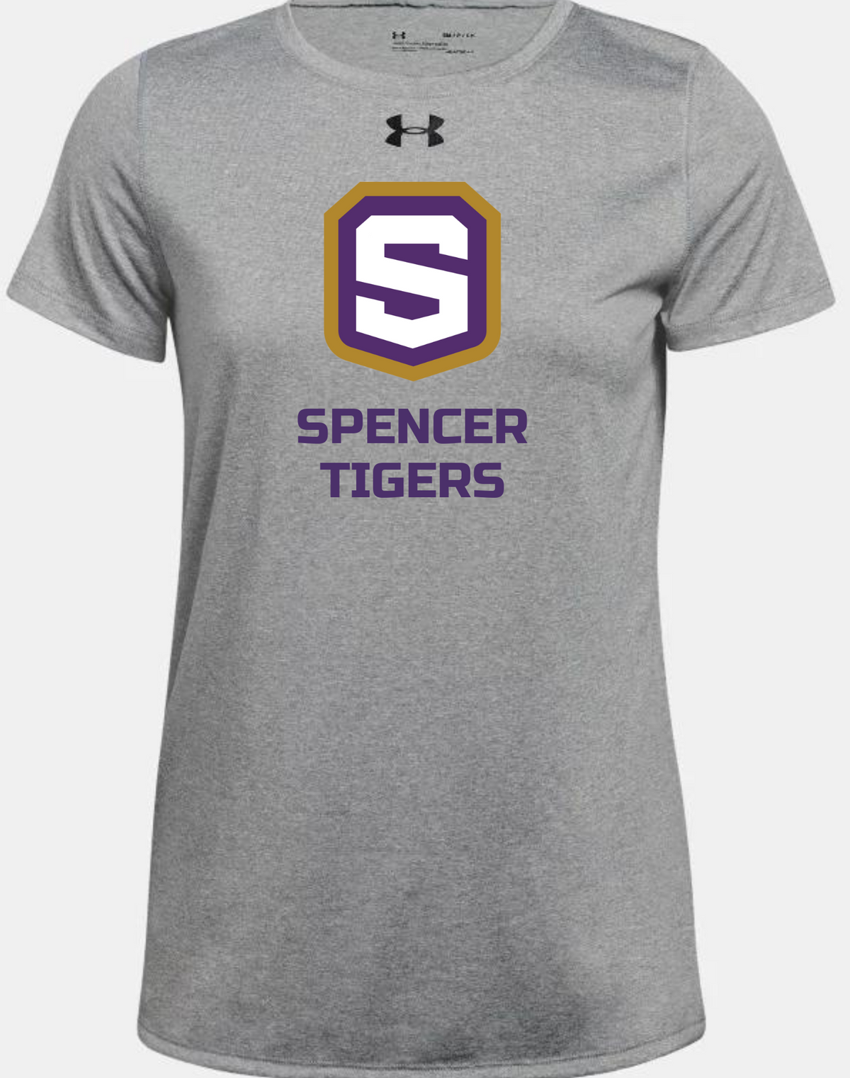 CLEARANCE | Women&#39;s Under Armour Short Sleeve Locker T | Tigers Spirit - Women&#39;s Large