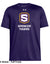 CLEARANCE | Under Armour Locker Tee 2.0 SS - Adult Small - Purple