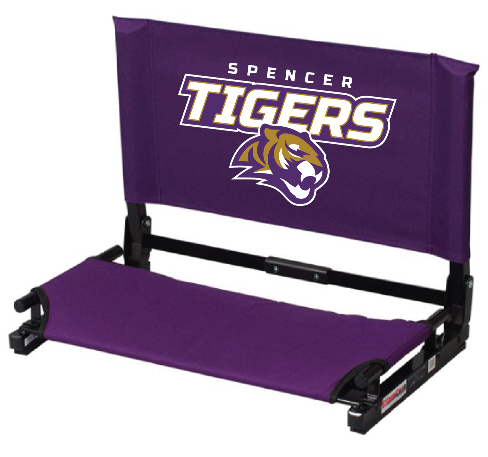 Spencer Tigers Stadium Chair (Wide)