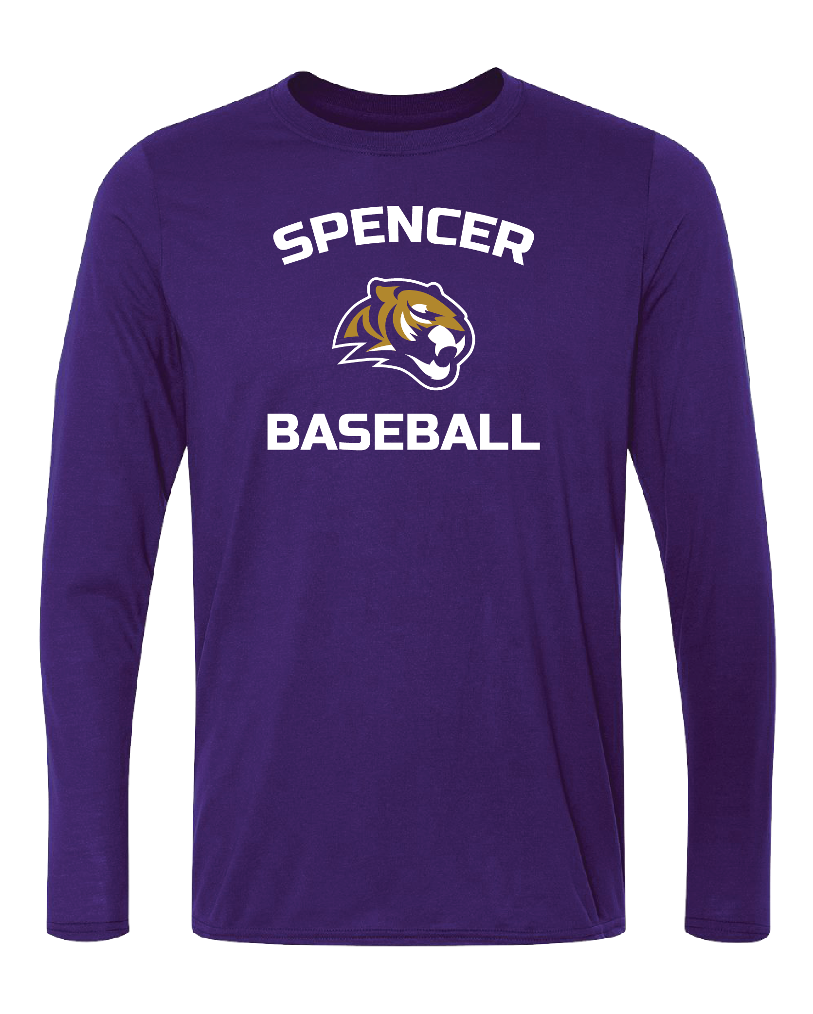 Adult Performance Long Sleeve Shirt | Spencer Baseball