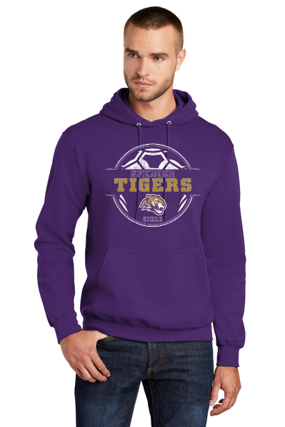 CLEARANCE | SHS Girls Soccer - Hooded - Adult Medium - Purple