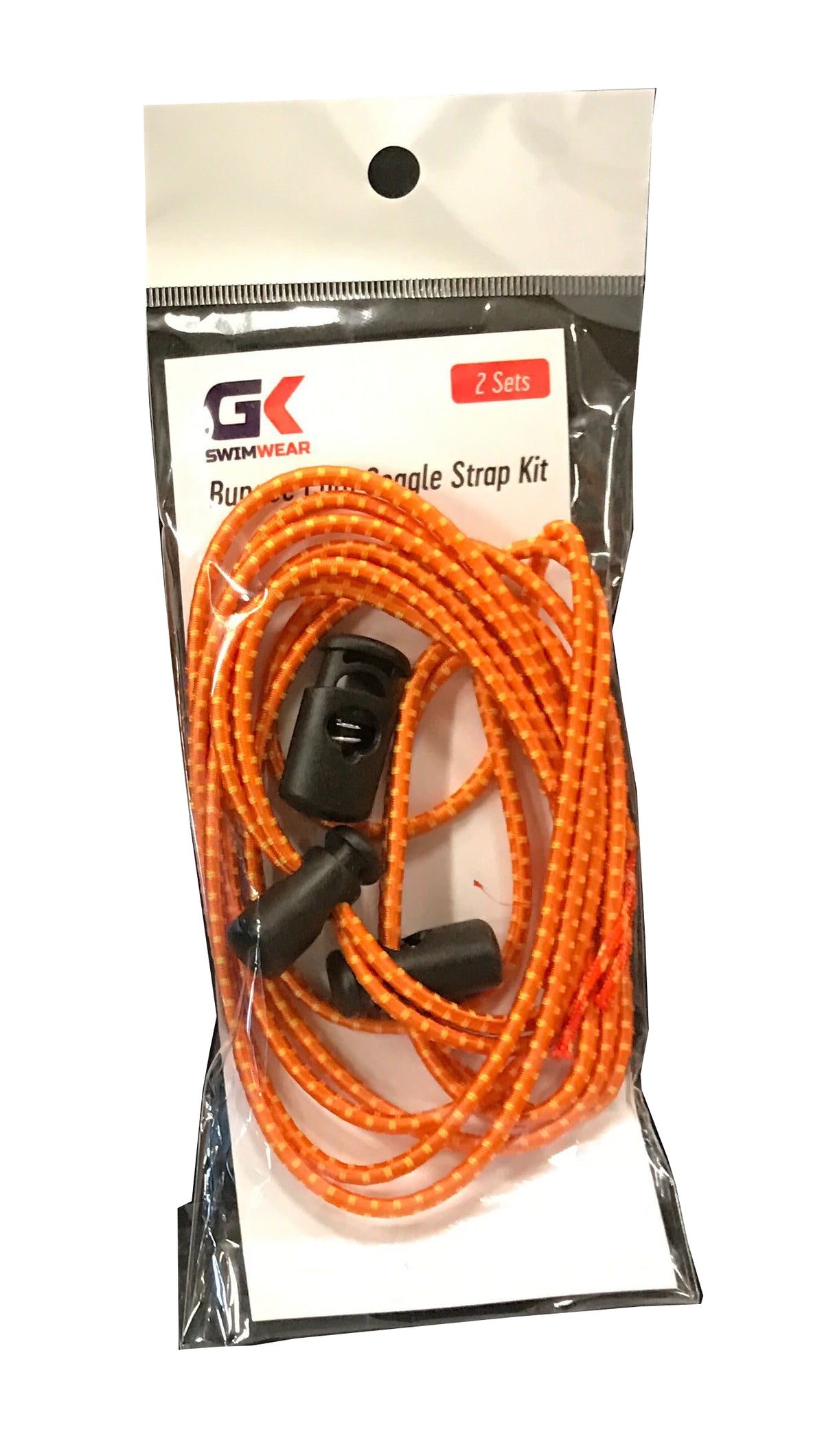 CLEARANCE | GK Swimwear Bungee Cord Goggle Strap Kit (2 Sets)