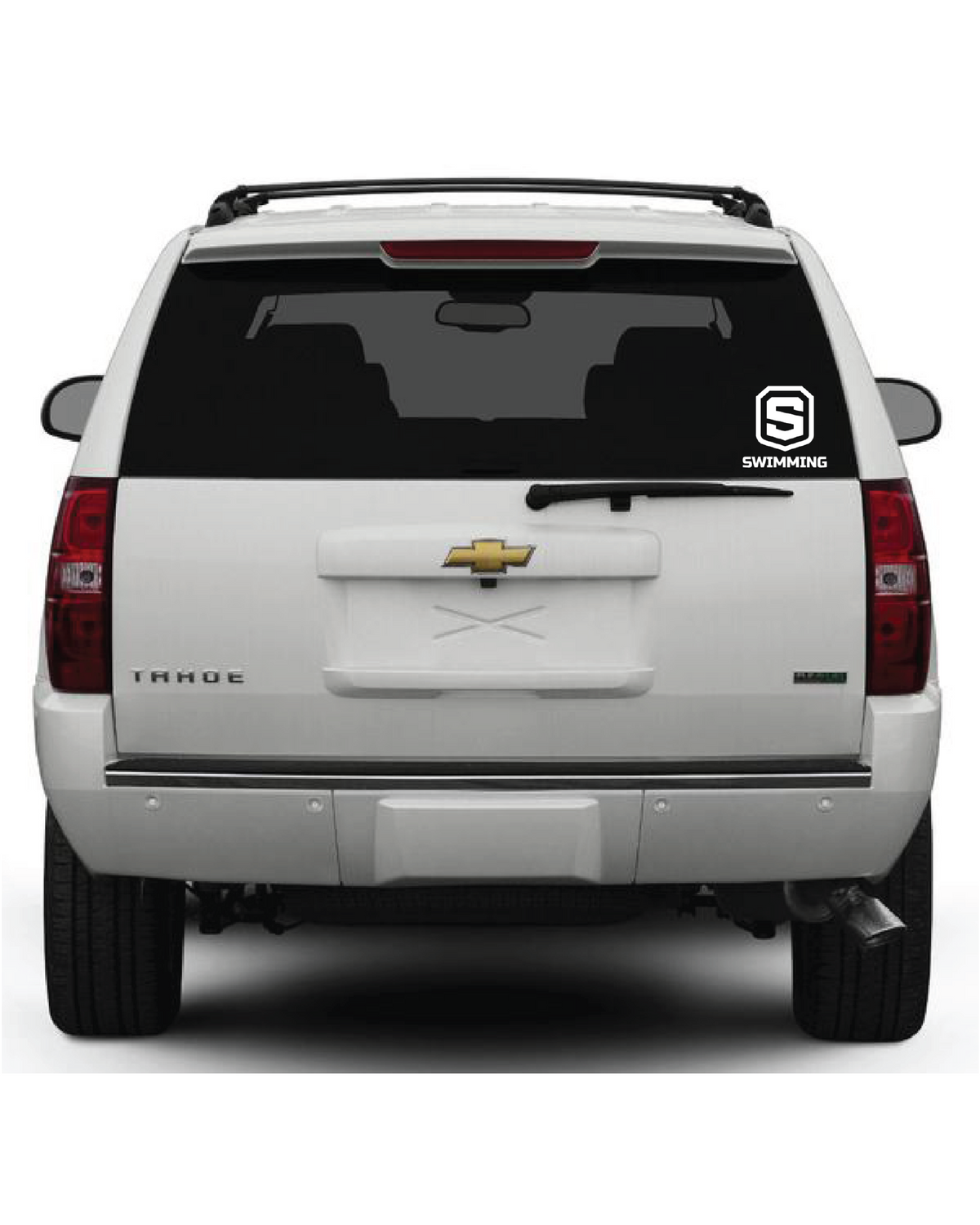 Car Decal | Shield &quot;Swimming&quot;