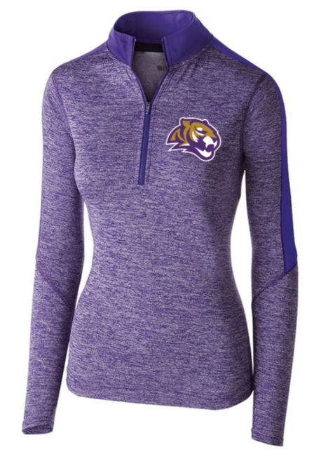 CLEARANCE | Women&#39;s  Electrify 1/2 Zip Pullover | Tiger Head