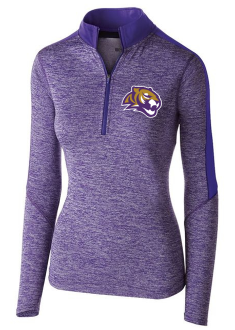 CLEARANCE | Women's  Electrify 1/2 Zip Pullover | Tiger Head